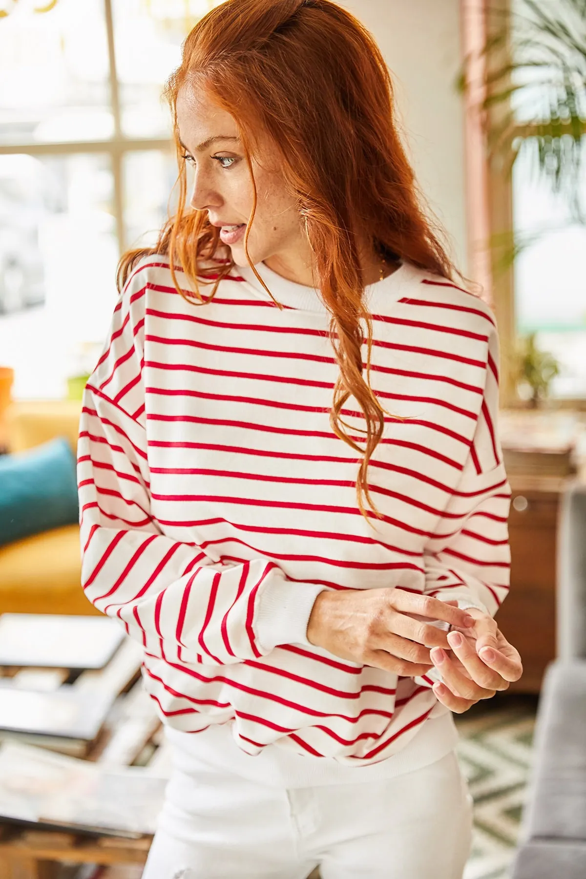 Olalook  Sweatshirt - Mehrfarbig - Oversized