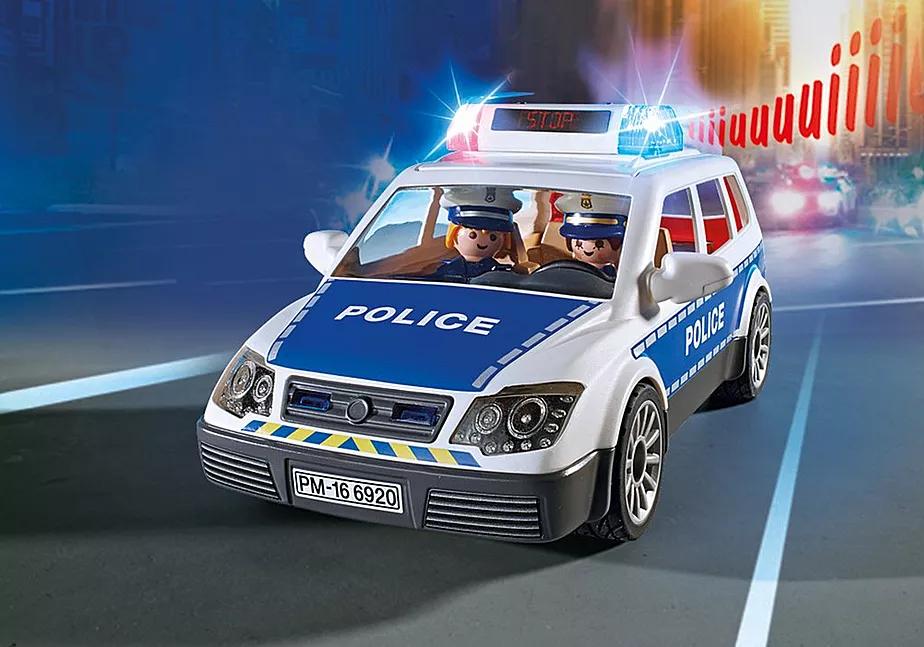Polizei-Einsatzwagen