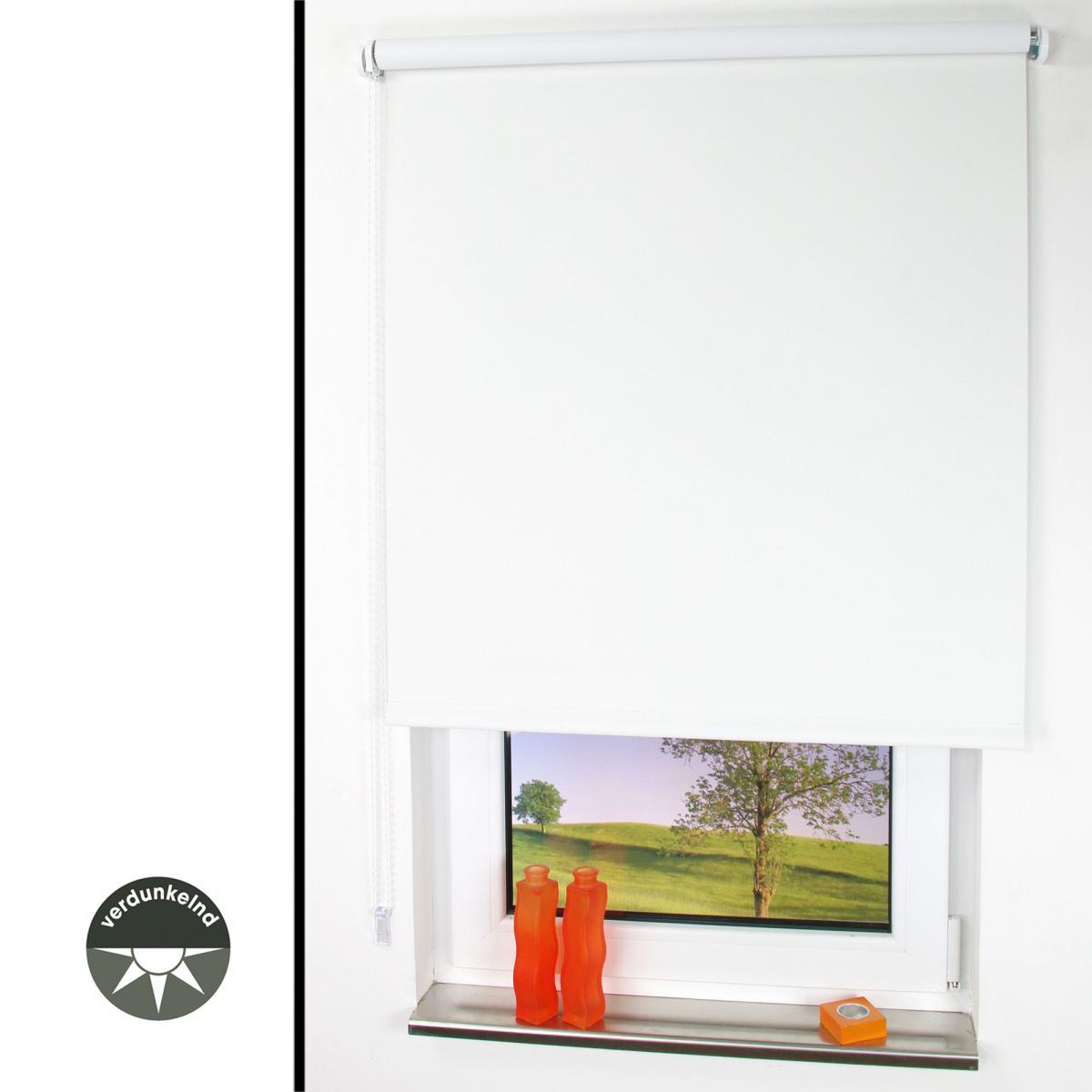 Bella Casa Seitenzugrollo 092 x 180 cm weiss