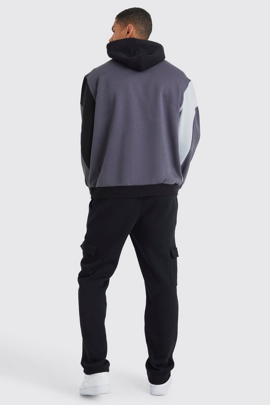 Oversize Colorblock Hoodie