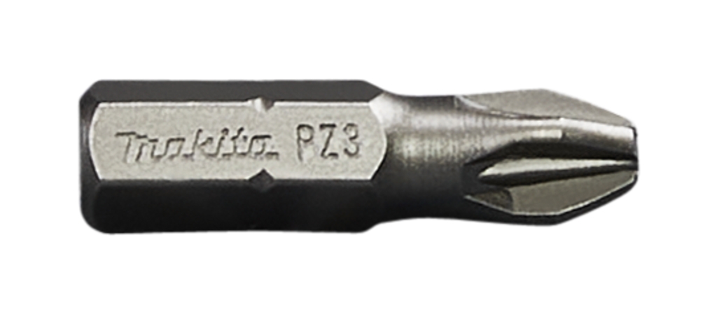 Makita Zubehör B-24527 Schraubendreher PZ1/2/3 x 25 mm 3-tlg