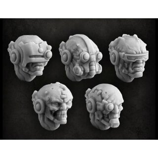 Cyborg heads (5)