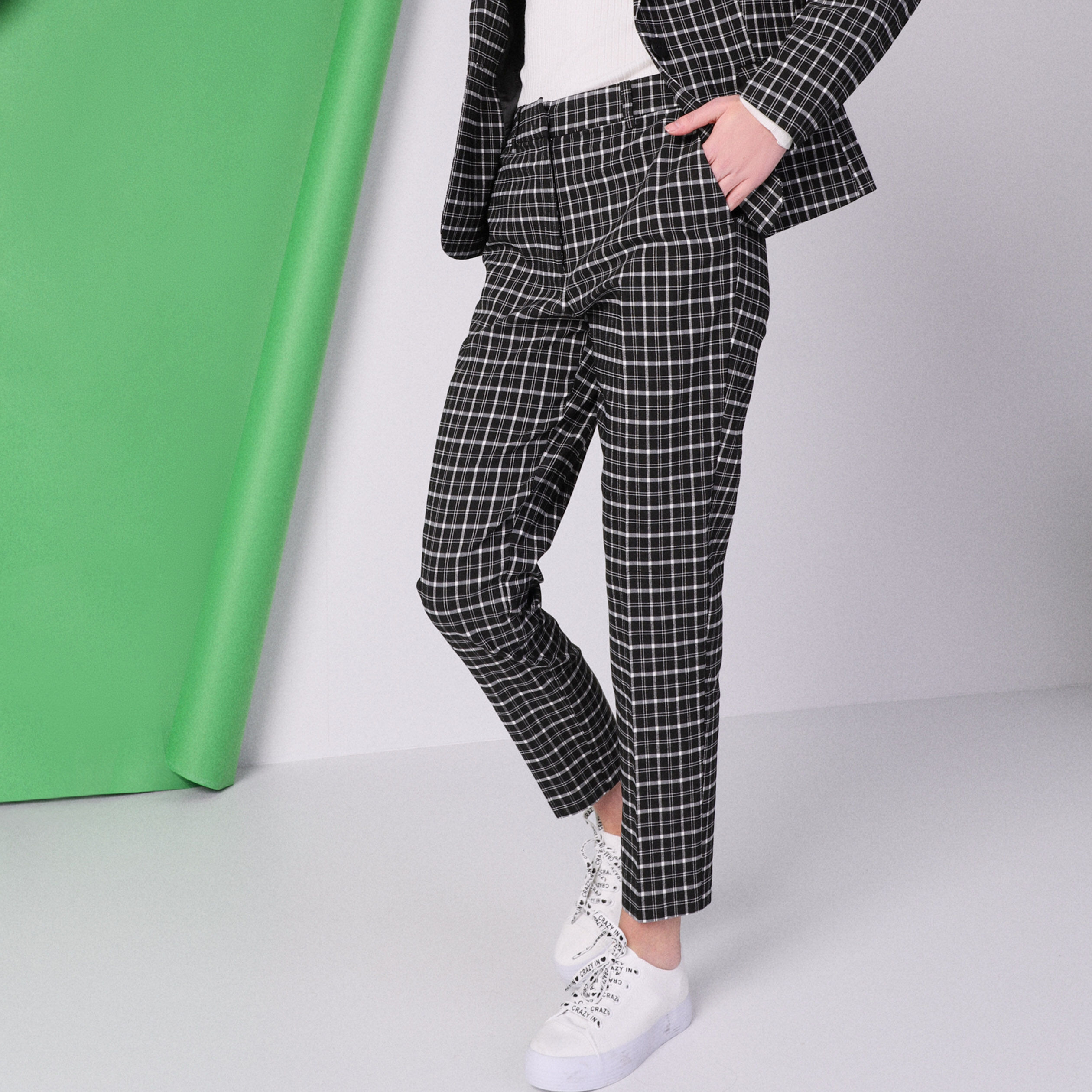 Pantalon city slim stretch noir femme | Cache Cache