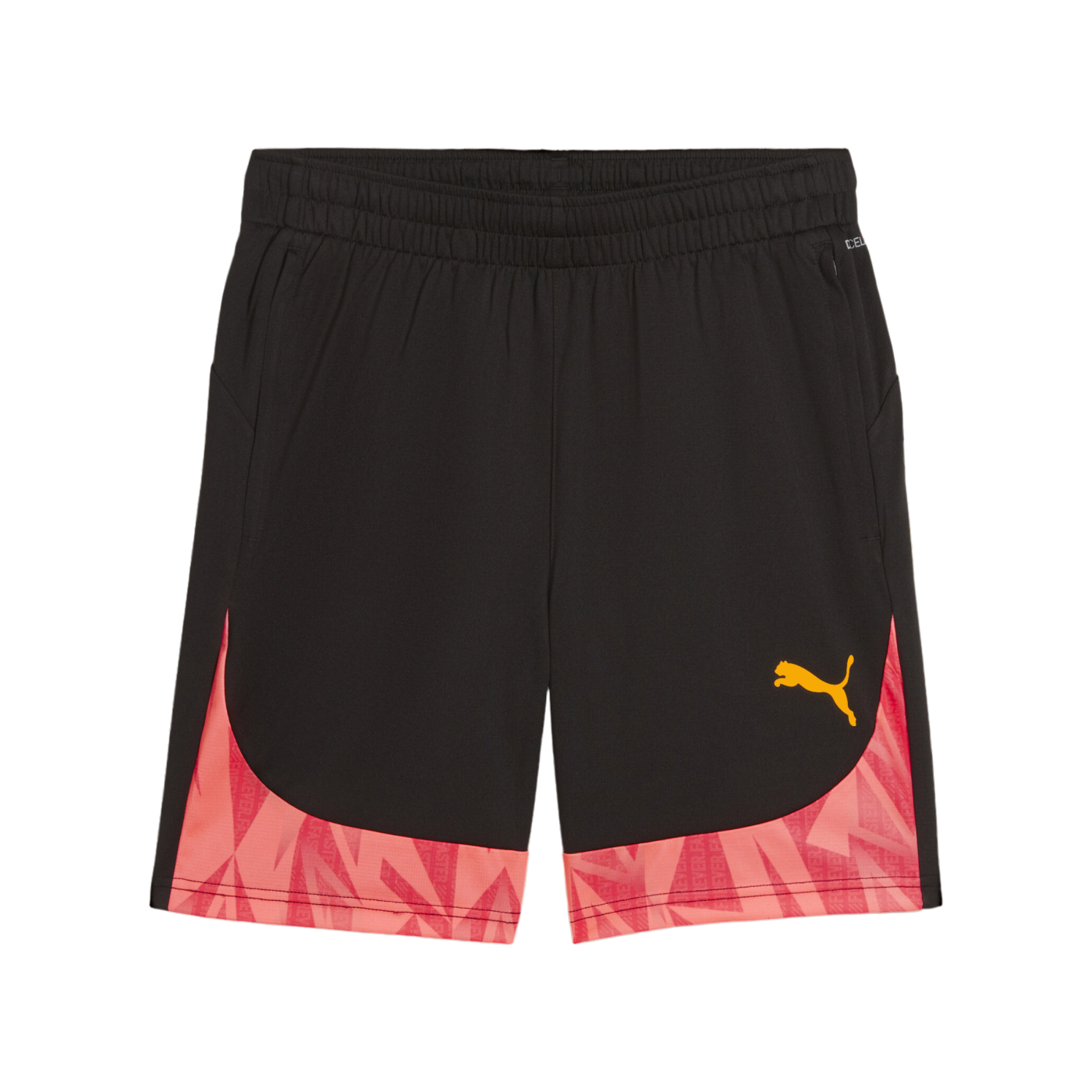 PUMA individualFINAL Short Schwarz Gelb F57