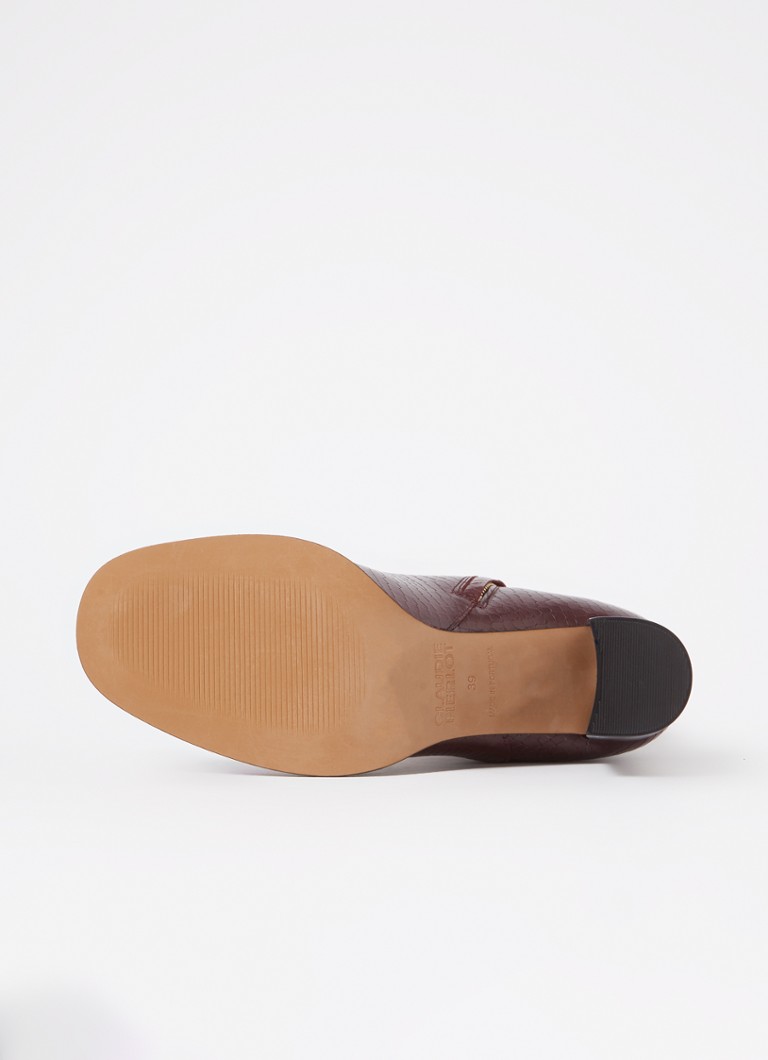 Stivaletto Claudie Pierlot in pelle martellata
