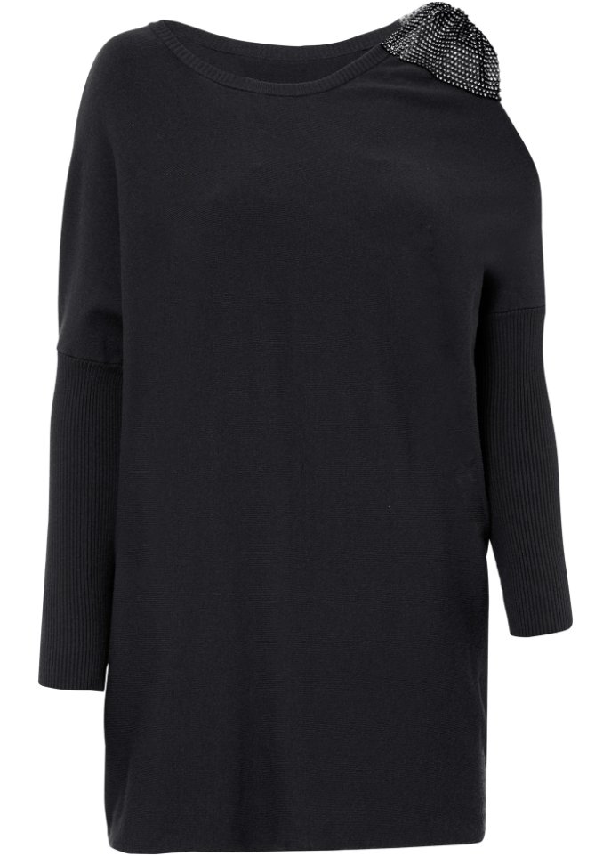 Pullover mit Glitzer-Steinchen