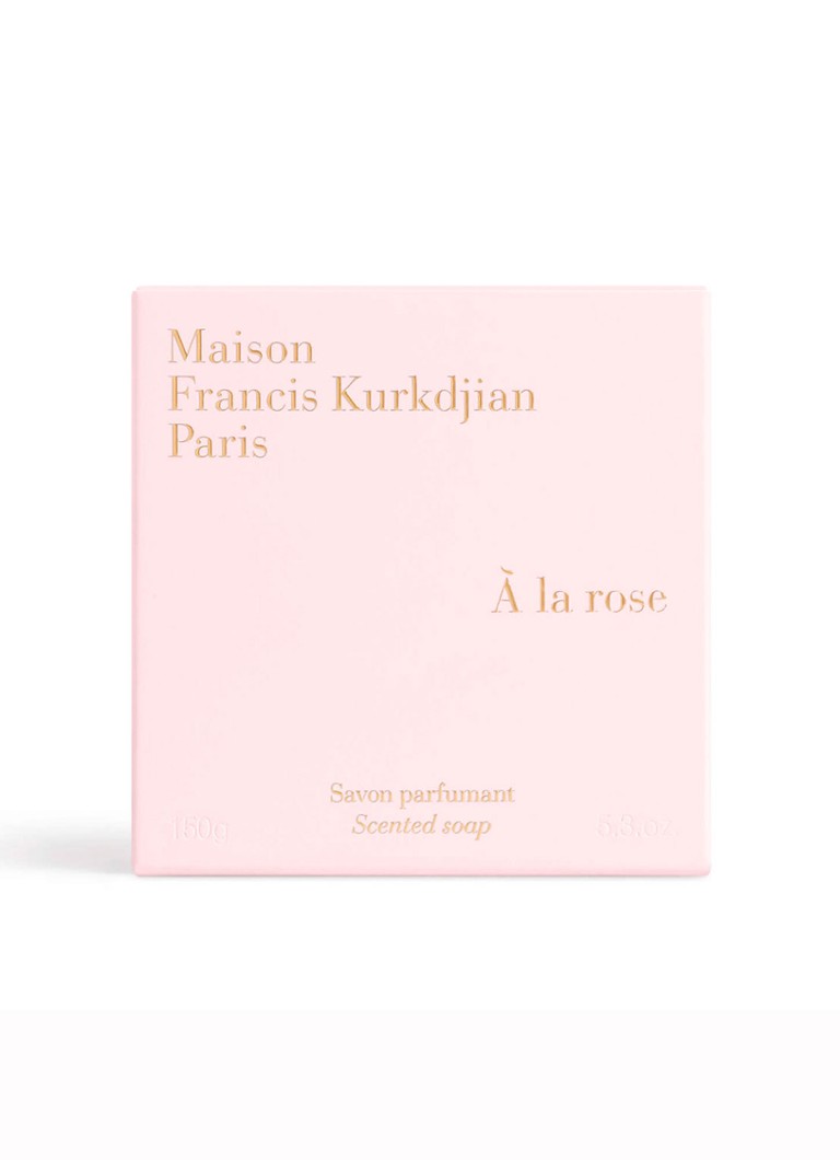 Săpun cu parfum de trandafir de la Maison Francis Kurkdjian - Săpunuri