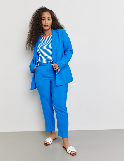 Blazer mit Pattentaschen