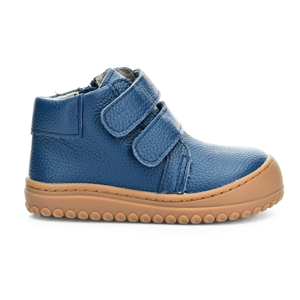 Milash blaue Barfußstiefeletten