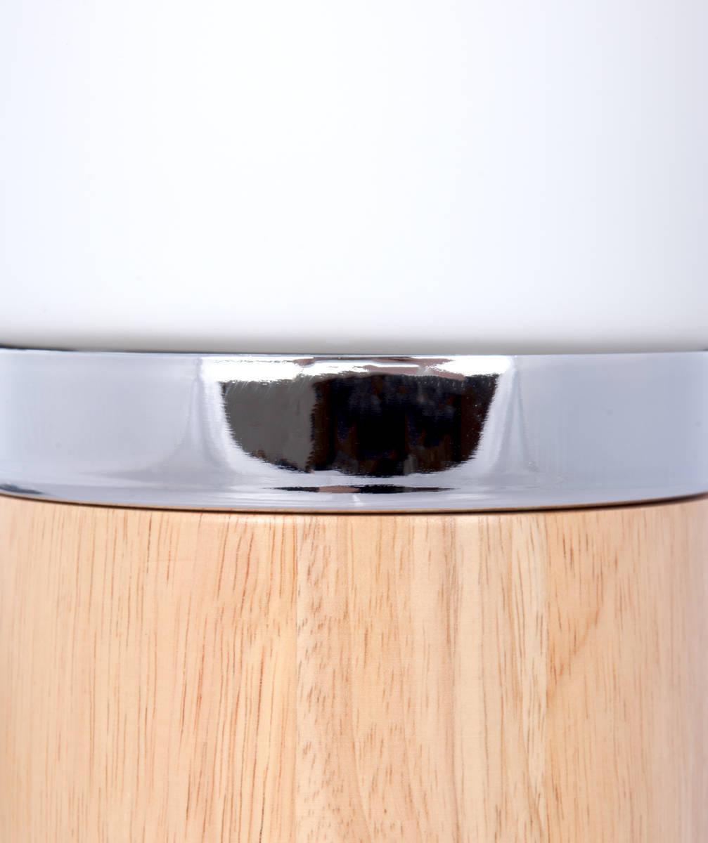 Kayoom Tischlampe Ganro 400 Weiß / Holz