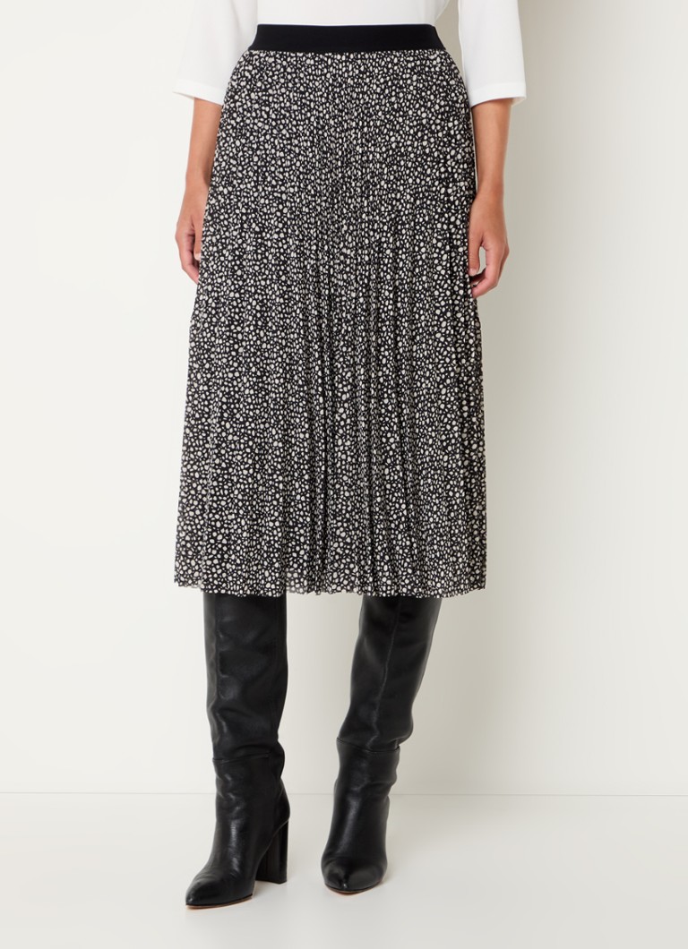 Fustă midi plisată Corinne de la Gerard Darel