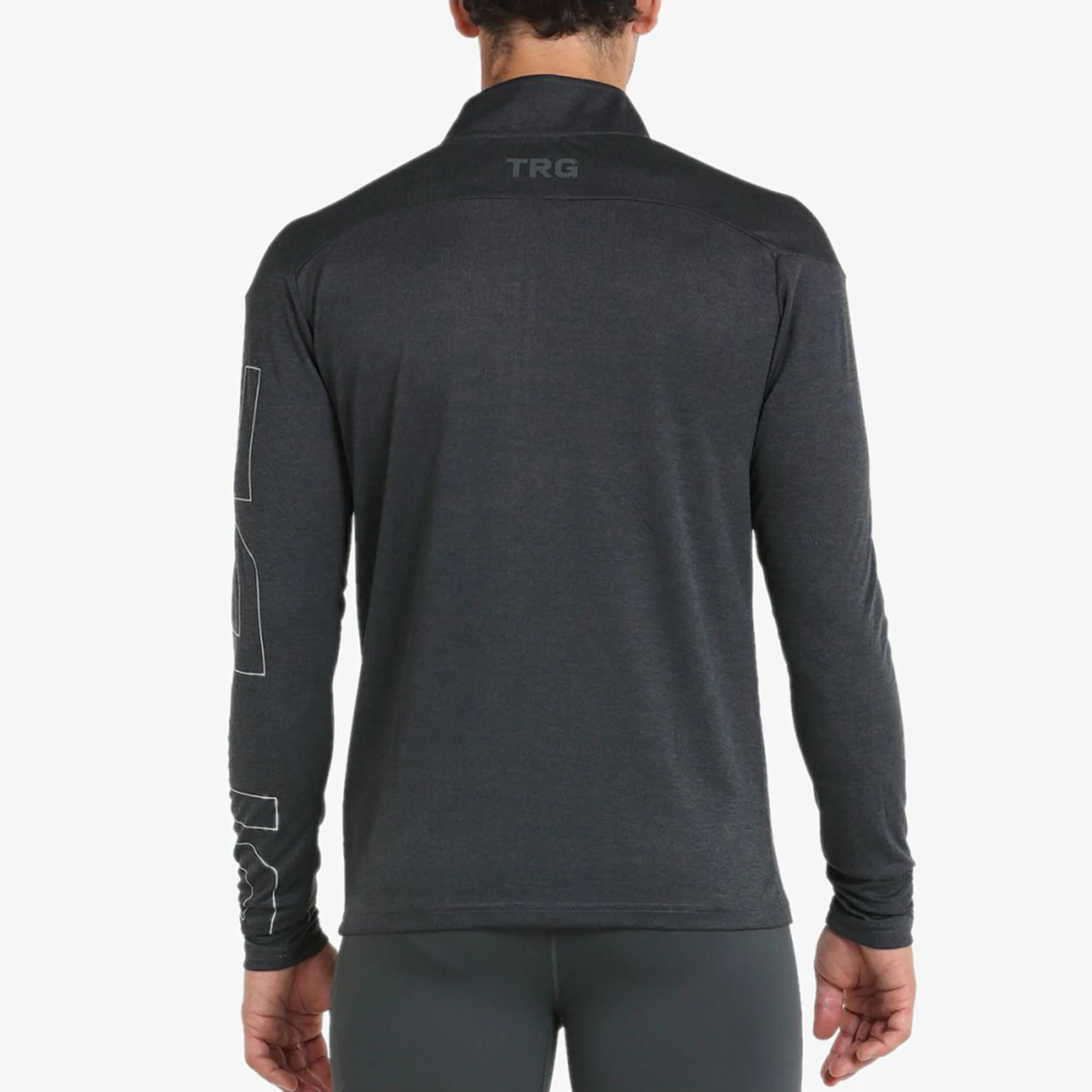 Zenon 1/4 Zip Longsleeve Herren - Koralle
