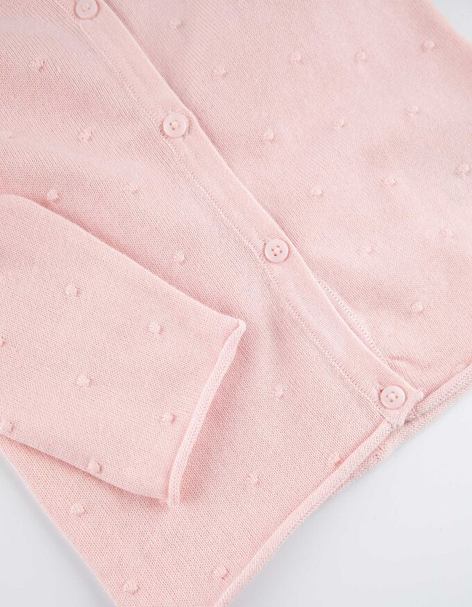 Strickjacke - Gerollte Abschlüsse