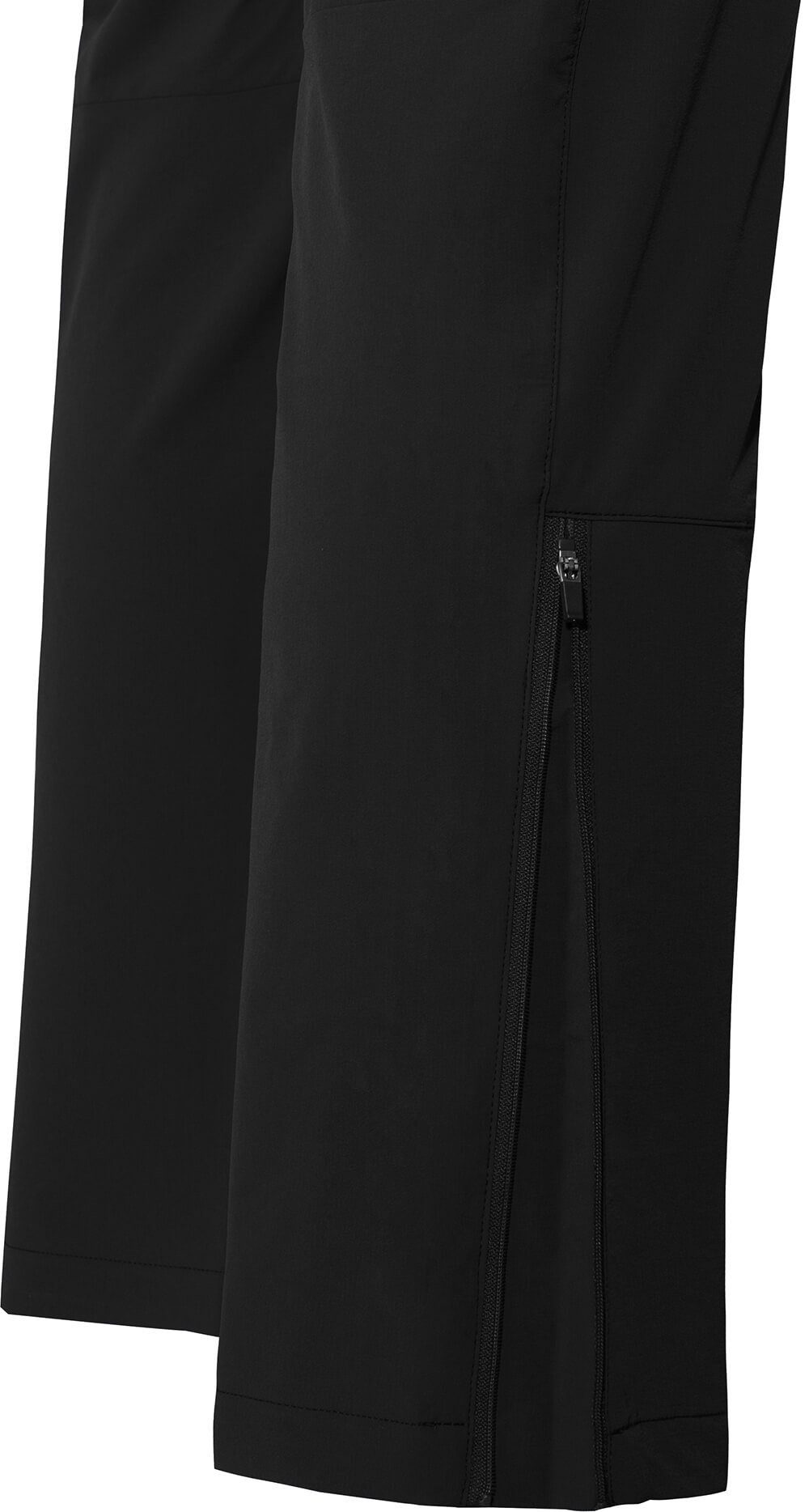 Bergson Outdoorhose ARRESÖ COMFORT (slim) Herren Wanderhose, leicht, strapazierfähig, Kurzgrößen, schwarz