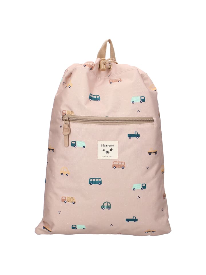 COFI 1453 Kidzroom Sportbeutel Prague Sweet Cuddles Cord-Turnbeutel in Rosa günstig kaufen 32 cm