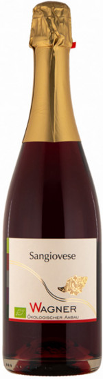 2017 Sangiovesr Rotsekt trocken Bio - Oekoweingut Wagner