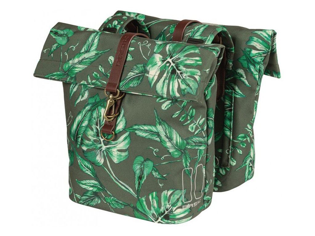 Basil Ever-Green doppelte Fahrradtasche