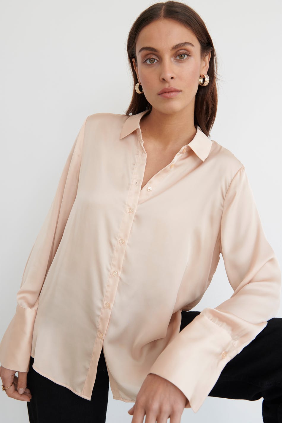 Linnea satin shirt