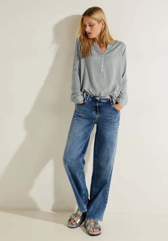 CECIL Bluse mit Streifenmuster