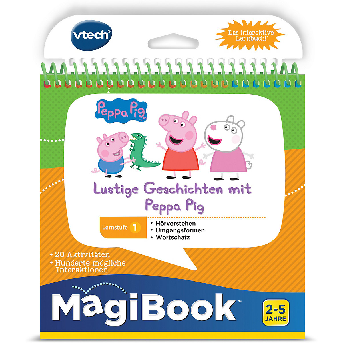 Lernstufe 1 - Lustige Geschichten mit Peppa Pig