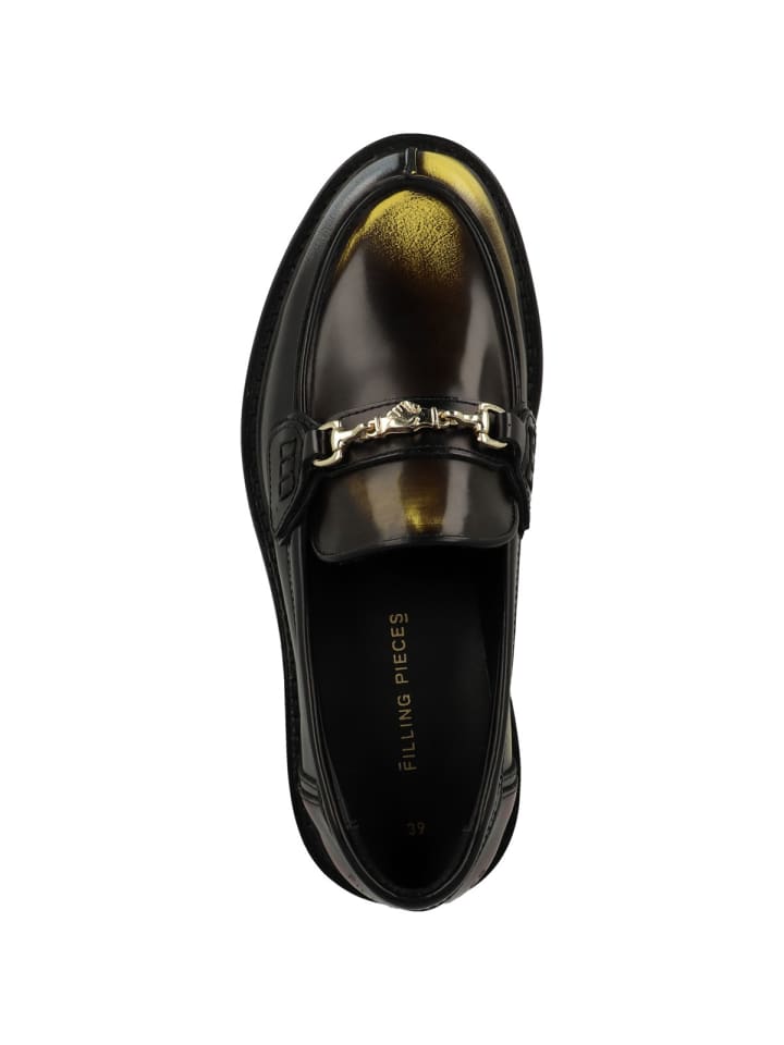 FILLING PIECES Halbschuhe Loafer Polido Gelato in schwarz günstig kaufen