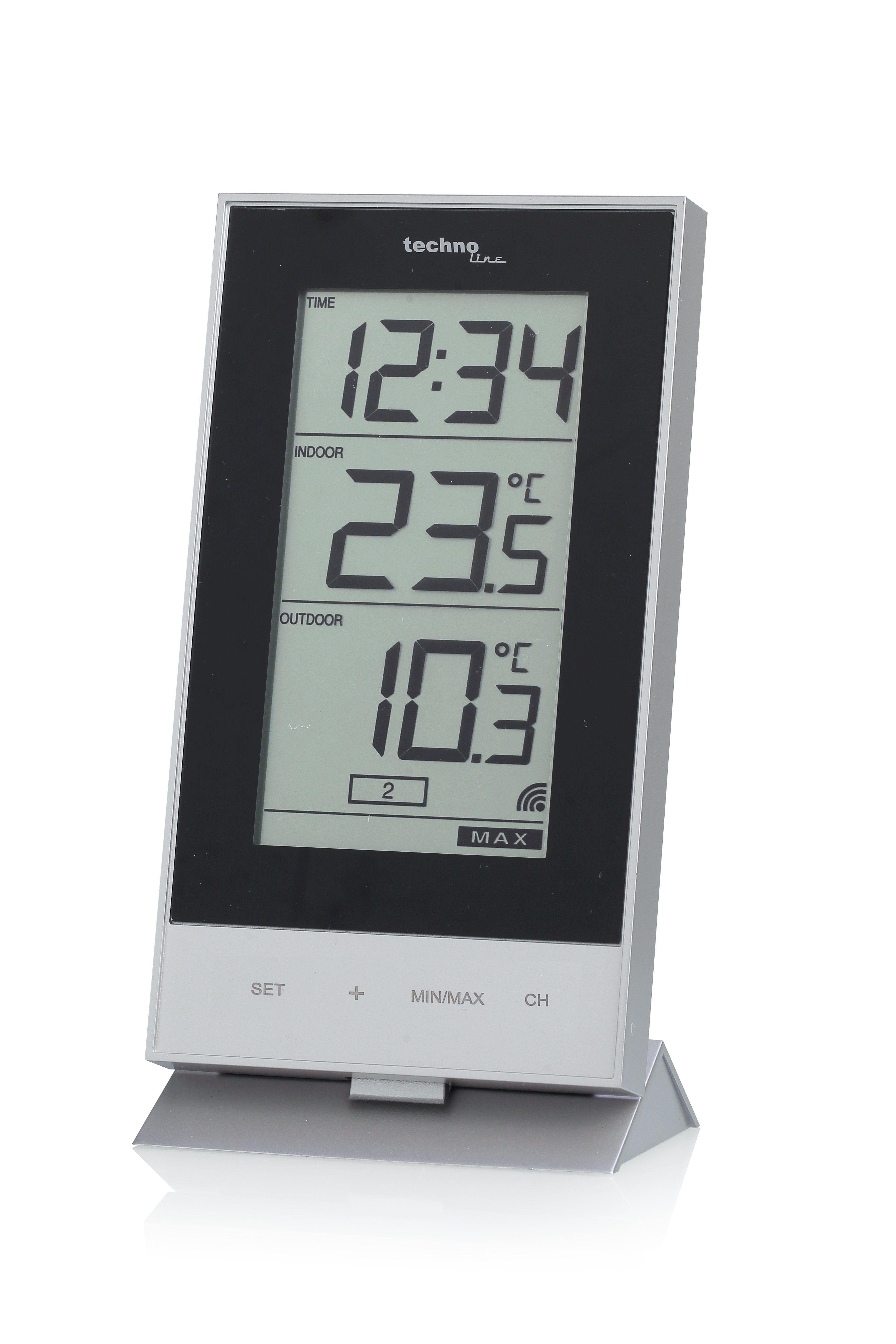 technoline WS 9900 Wetterstation (inklusive Außensender, mit übersichtlicher Anzeige)