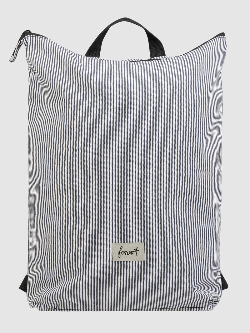 Rucksack mit gepolstertem Laptopfach Modell 'Colin' in schwarz