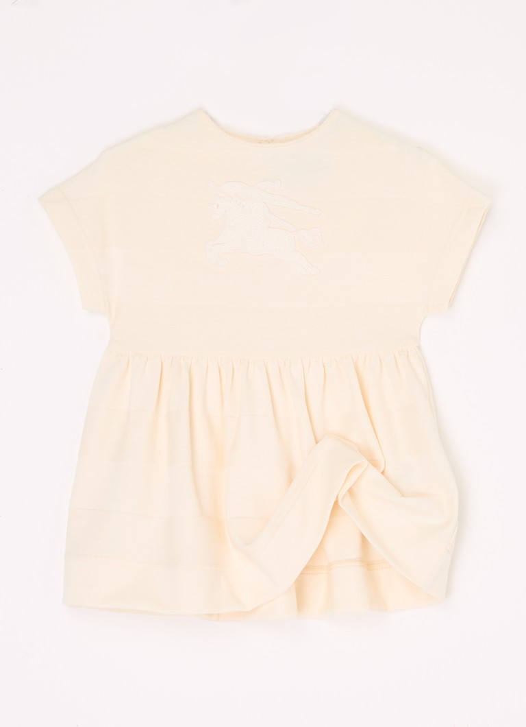 Rochie Rhonda de la Burberry, din bumbac organic.