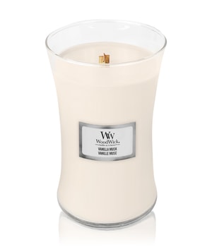 WoodWick Vanilla Musk Hourglass Duftkerze-85 g