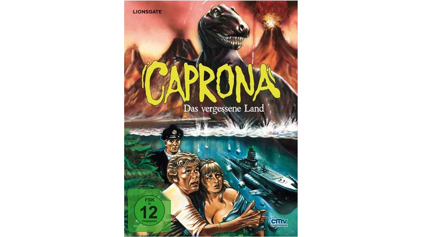 Caprona - Das vergessene Land - Mediabook - Cover B - Limited Edition  (Blu-ray+DVD)