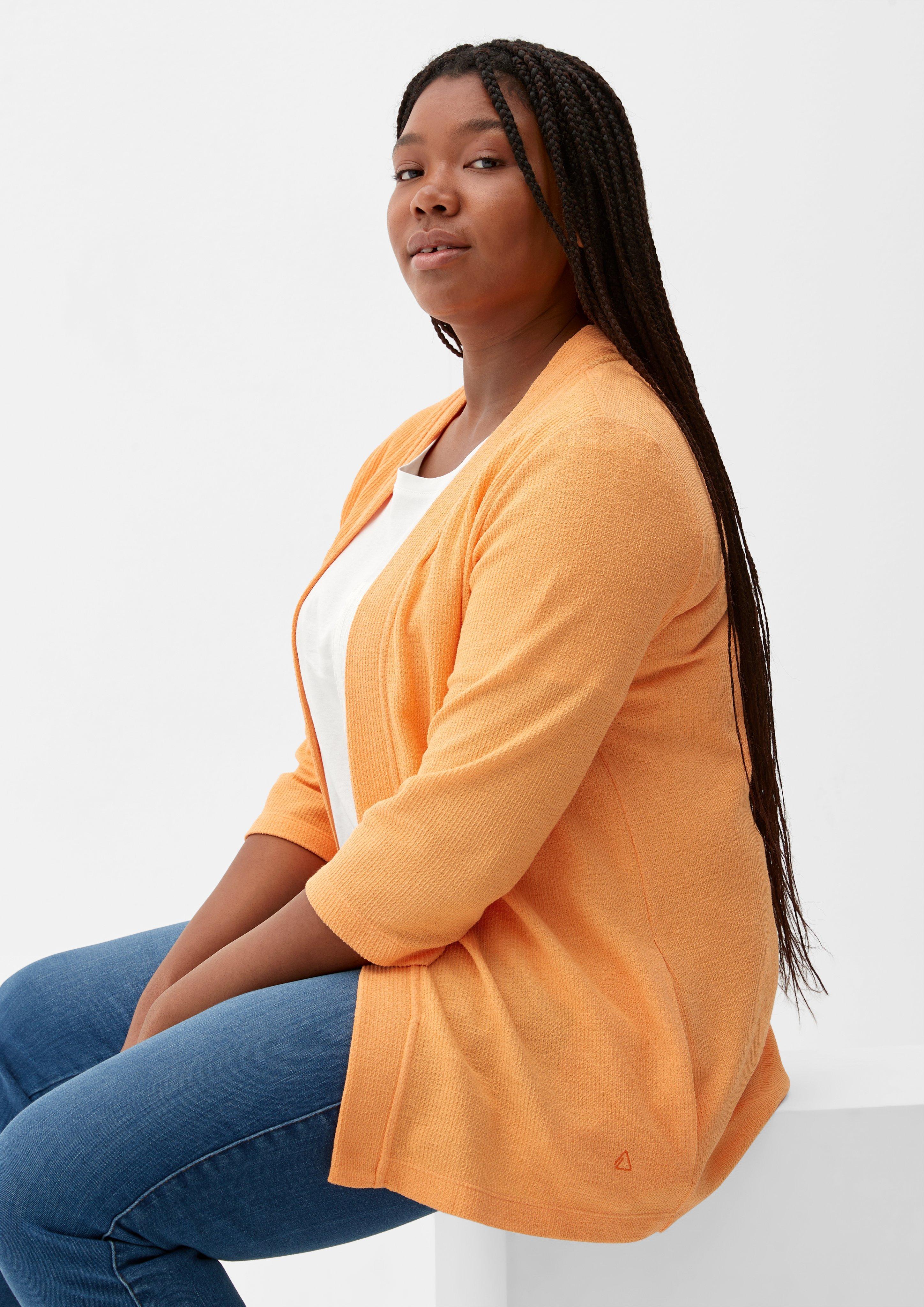 Cardigan mit Piquéstruktur  2129877-2129