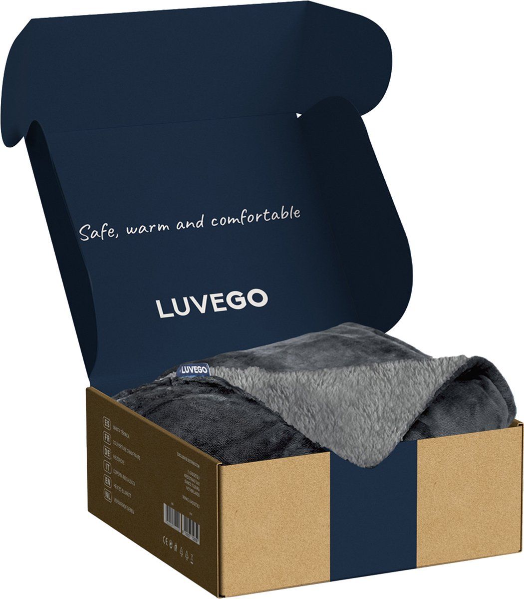 Luvego Fleece/Sherpa Heizdecke