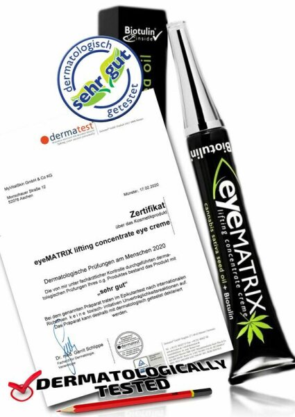 Biotulin eyeMATRIX Lifting Concentrate Eye Creme Augencreme