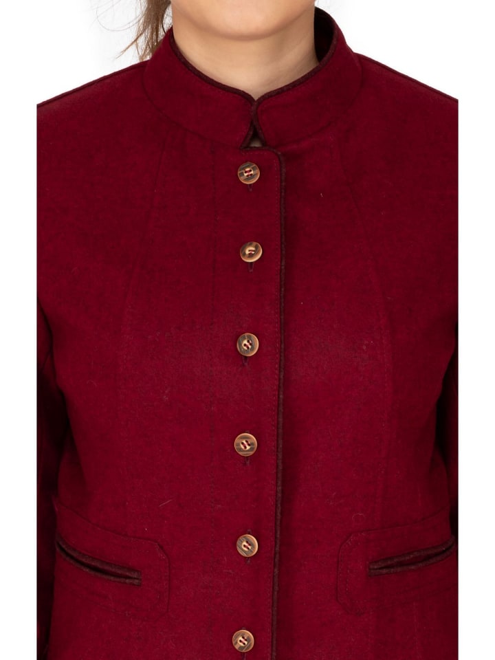 OS-Trachten Jacke 452002-3983 in mittelrot günstig kaufen