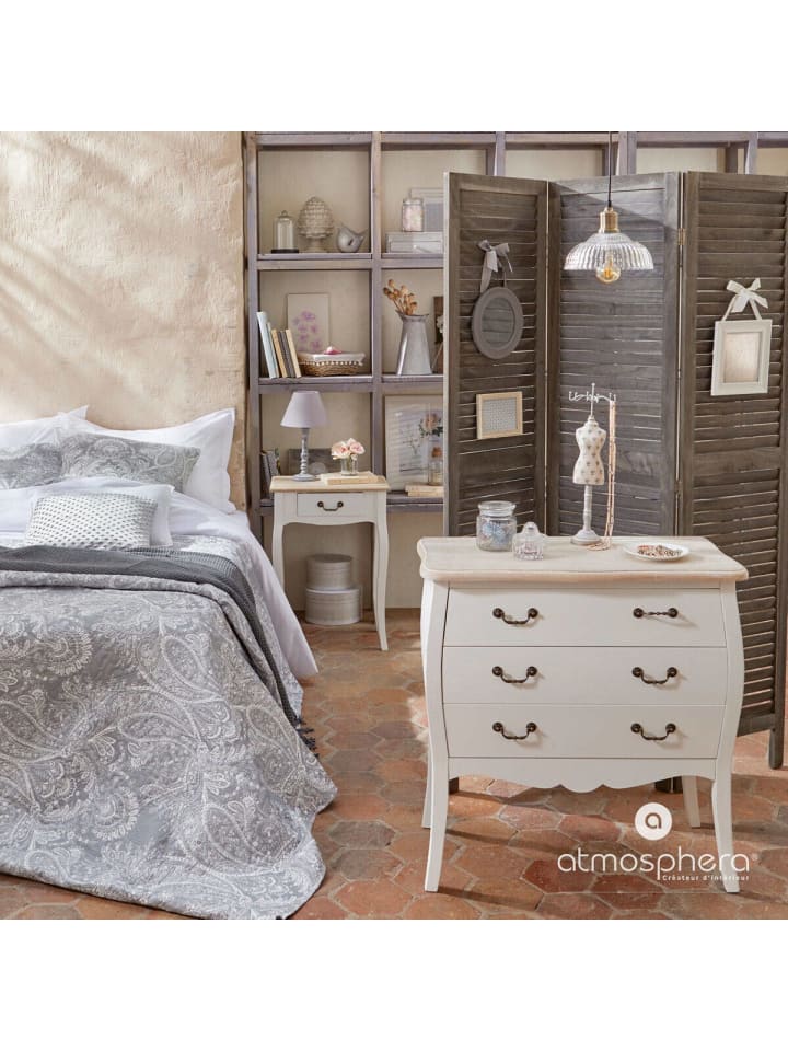 Atmosphera Créateur d'intérieur Tagesdecke in beige günstig kaufen onesize