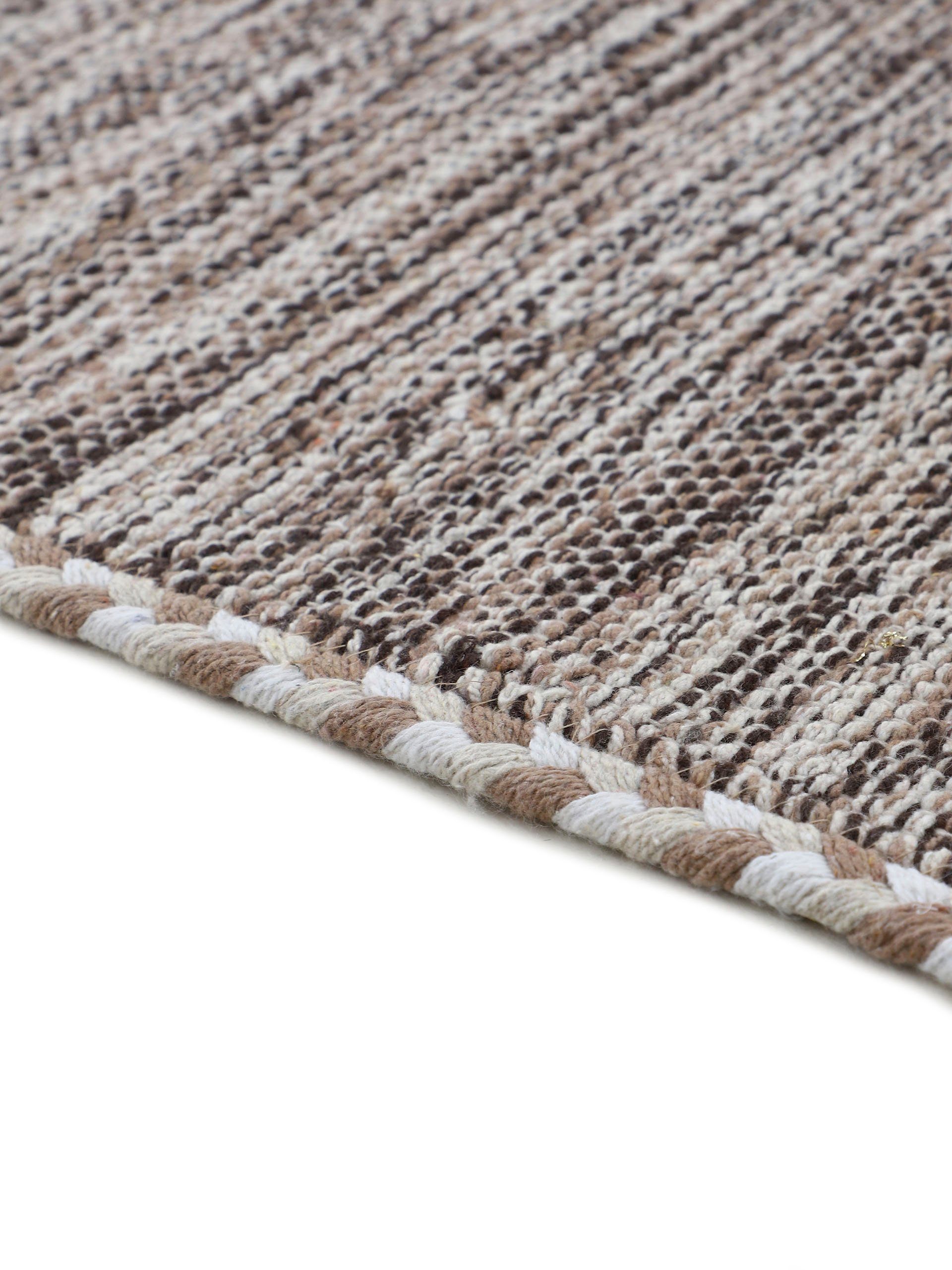 Läufer Kelim Azizi, carpetfine, rechteckig, Höhe: 5 mm, Baumwolle, Wendeteppich mit Fransen, Wohnzimmer