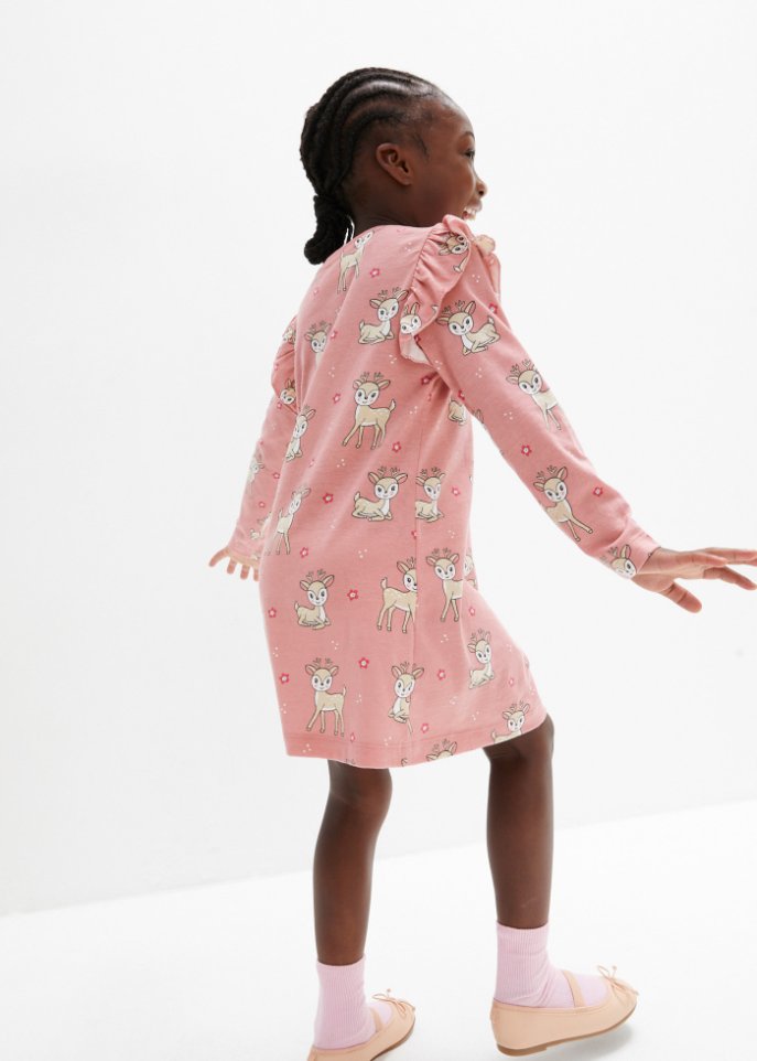 Mädchen Jerseykleid (2er Pack)