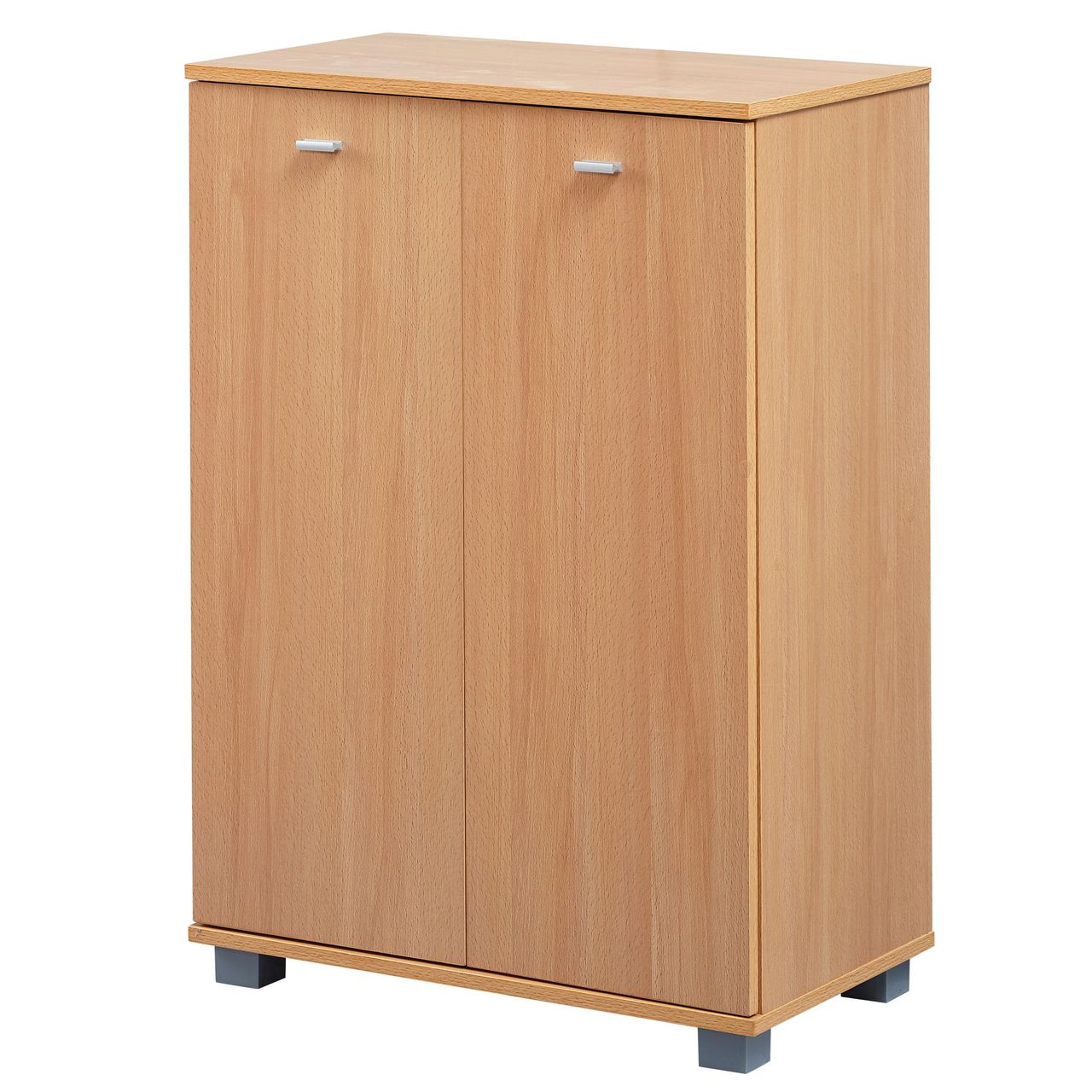 Wohnling Schuhschrank 90 x 60 x 35 cm Braun
