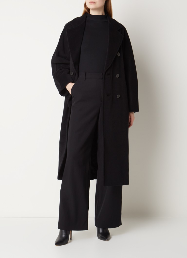 MaxMara Madame -takki kashmirsekoitteesta, jossa rusettivyö