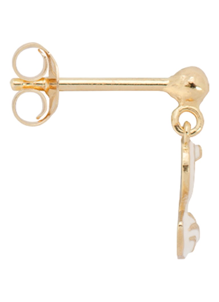 Anna + Nina Swan Lake Stud single stud earrings gold plated