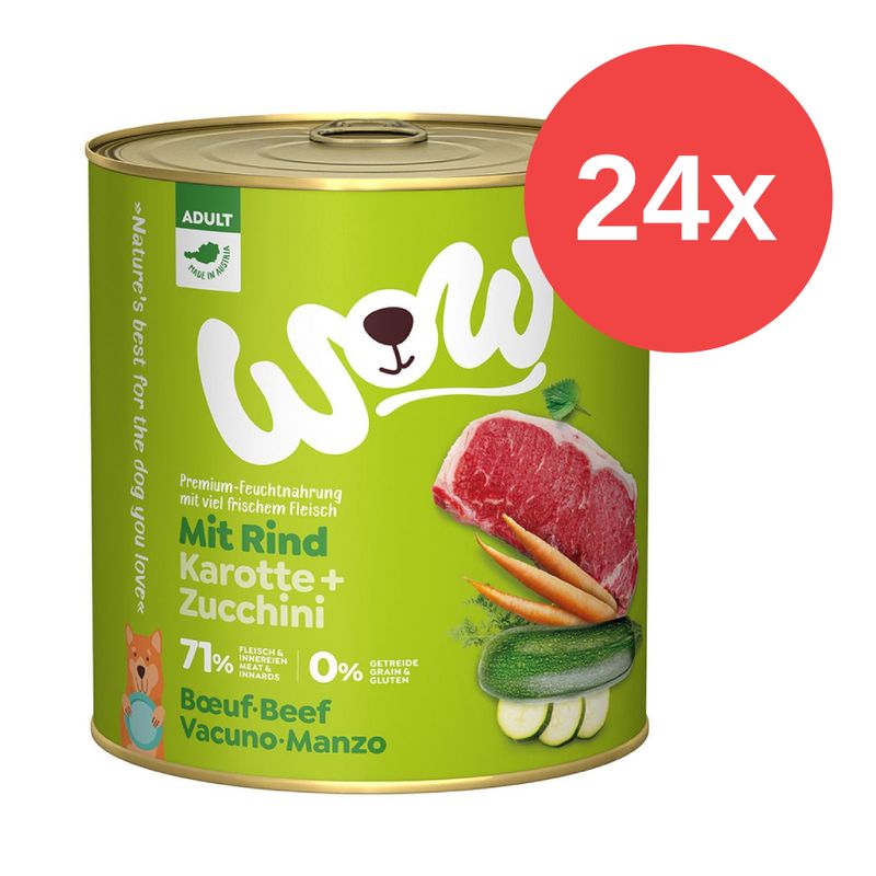 Sparpaket WOW Adult 24 x 800 g