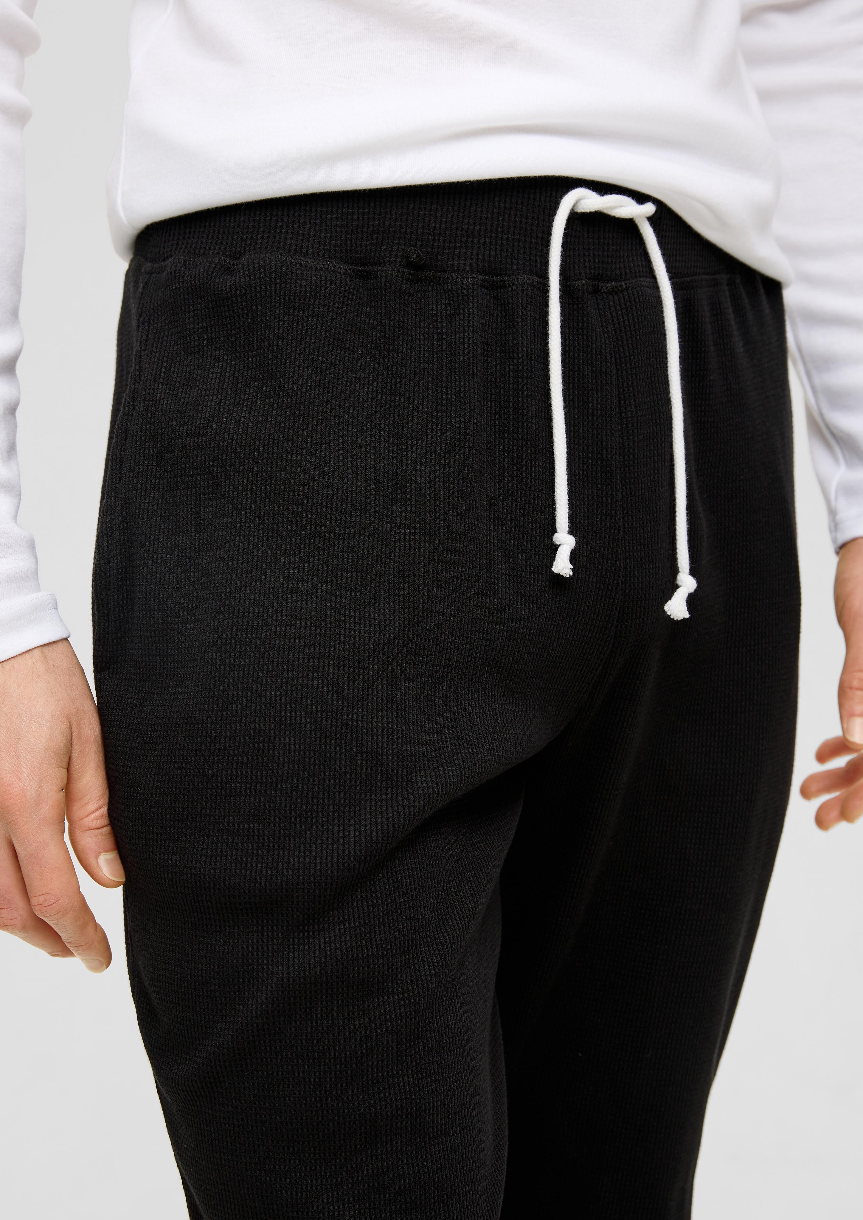Pyjamahose mit Waffelpiqué-Struktur  6008407-9999