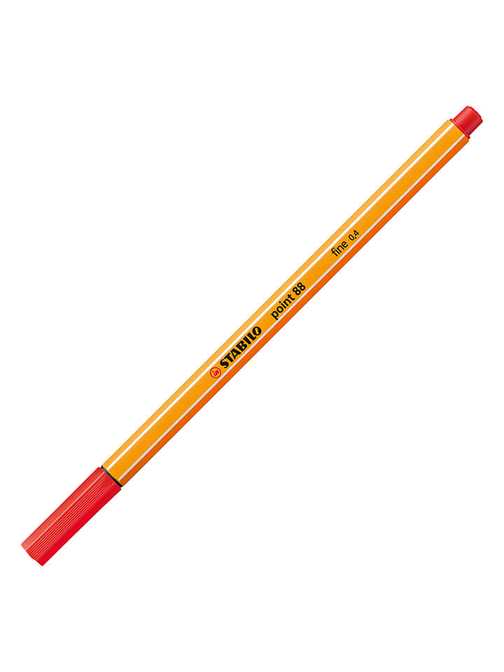 STABILO Fineliner ''STABILO point 88'' in Rot - 10 Stück günstig kaufen onesize