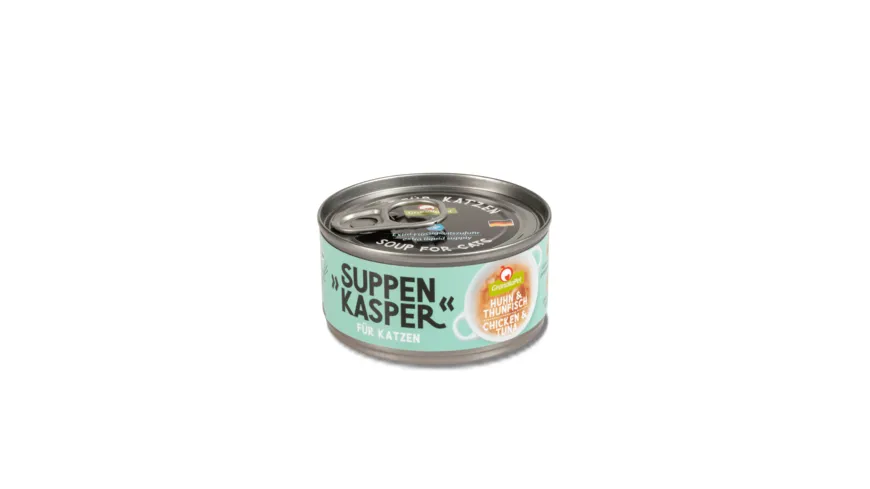 GranataPet Katzenfutter Suppe mit Huhn & Thunfisch 70 g