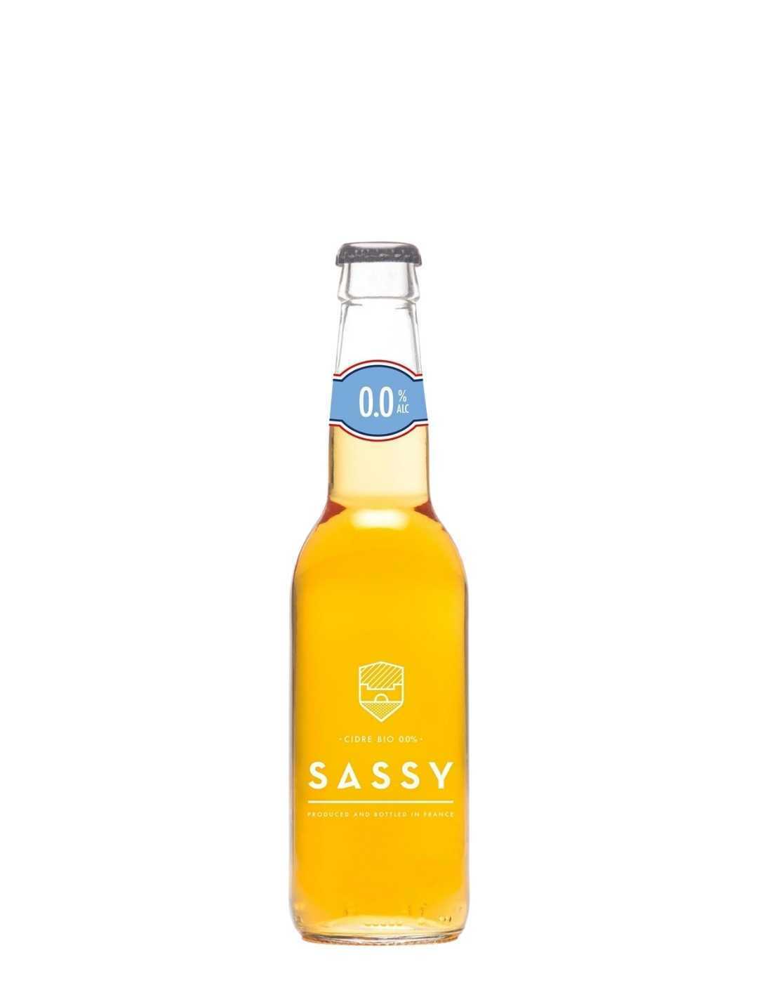 Maison Sassy : Cidre bio sans alcool - Gueule de joie 0° |  27.5 cl