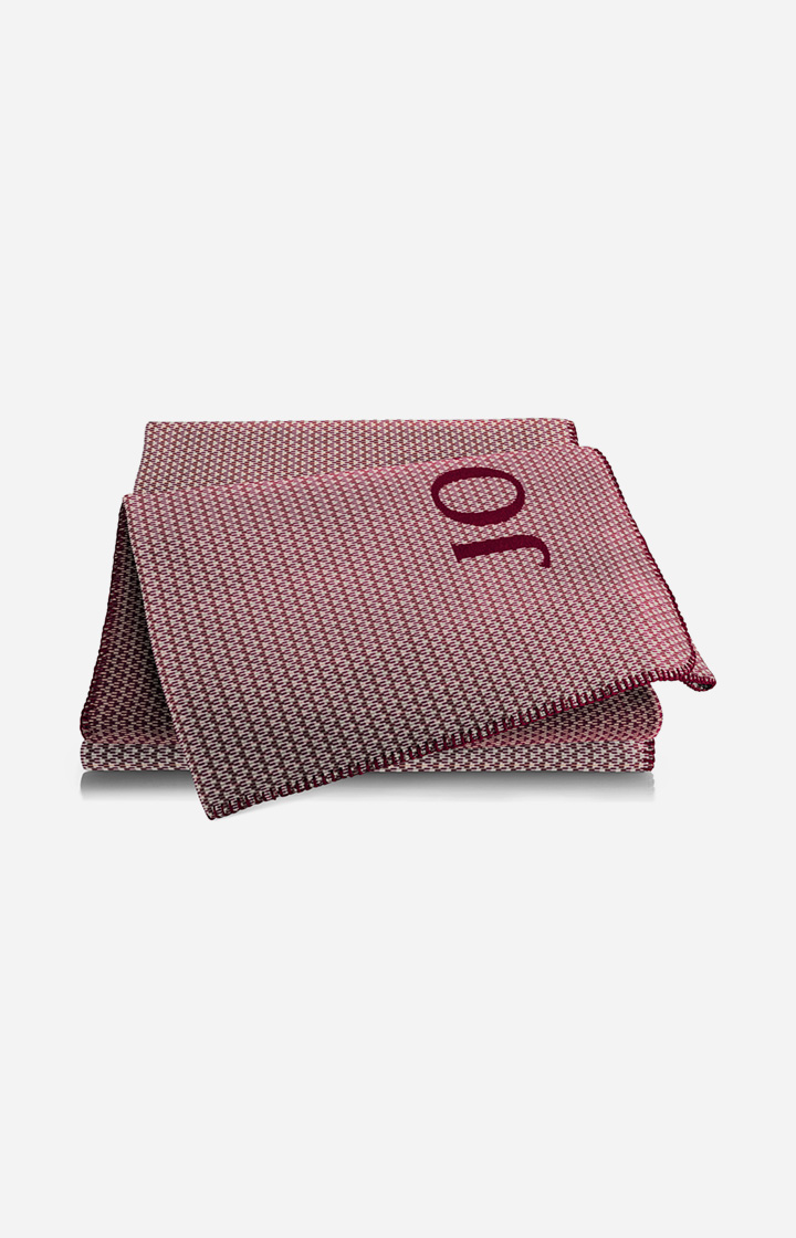 Wohndecke JOOP! WOVEN in Rouge