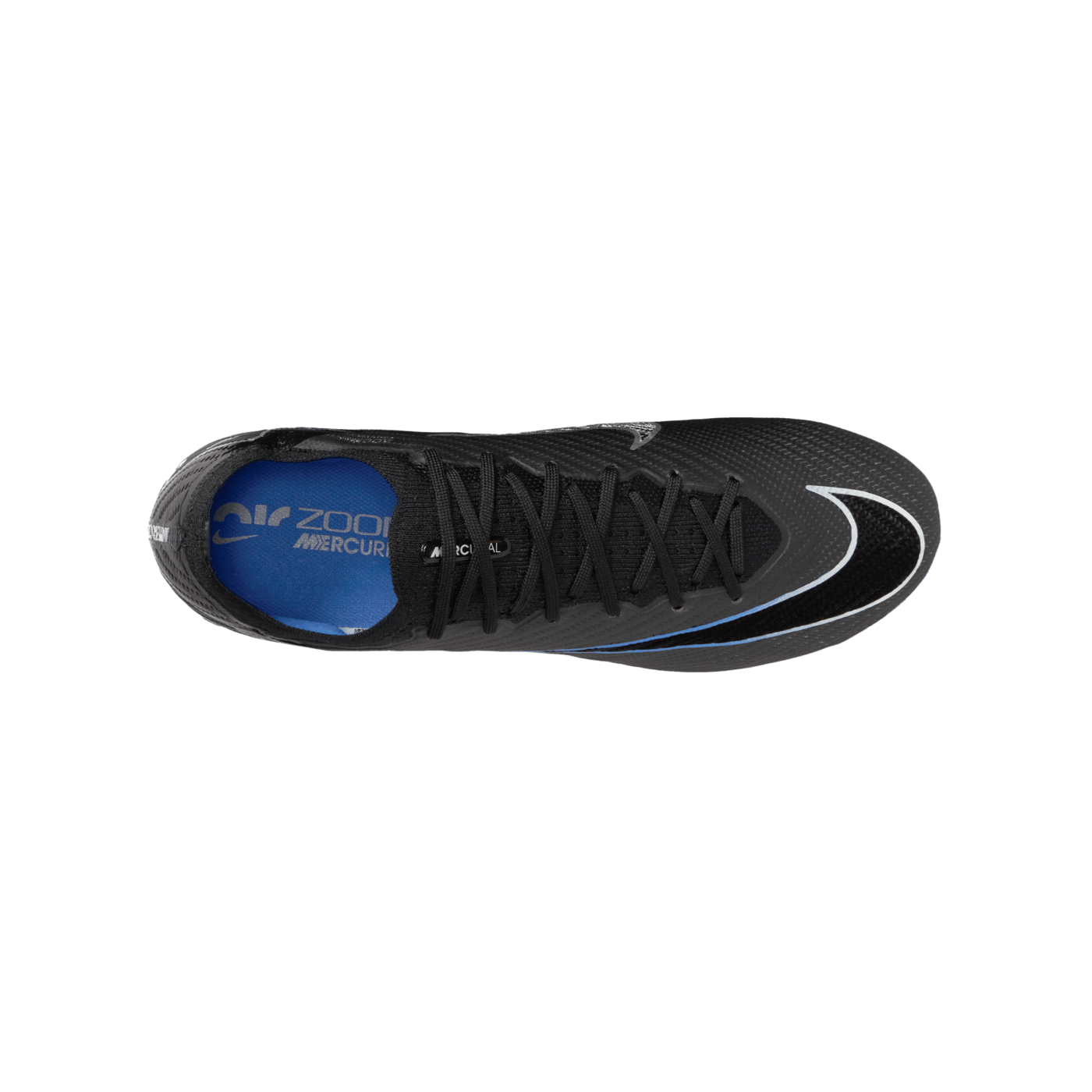 Nike Air Zoom Mercurial Vapor XV Elite SG-Pro AC Schwarz Silber Blau F040