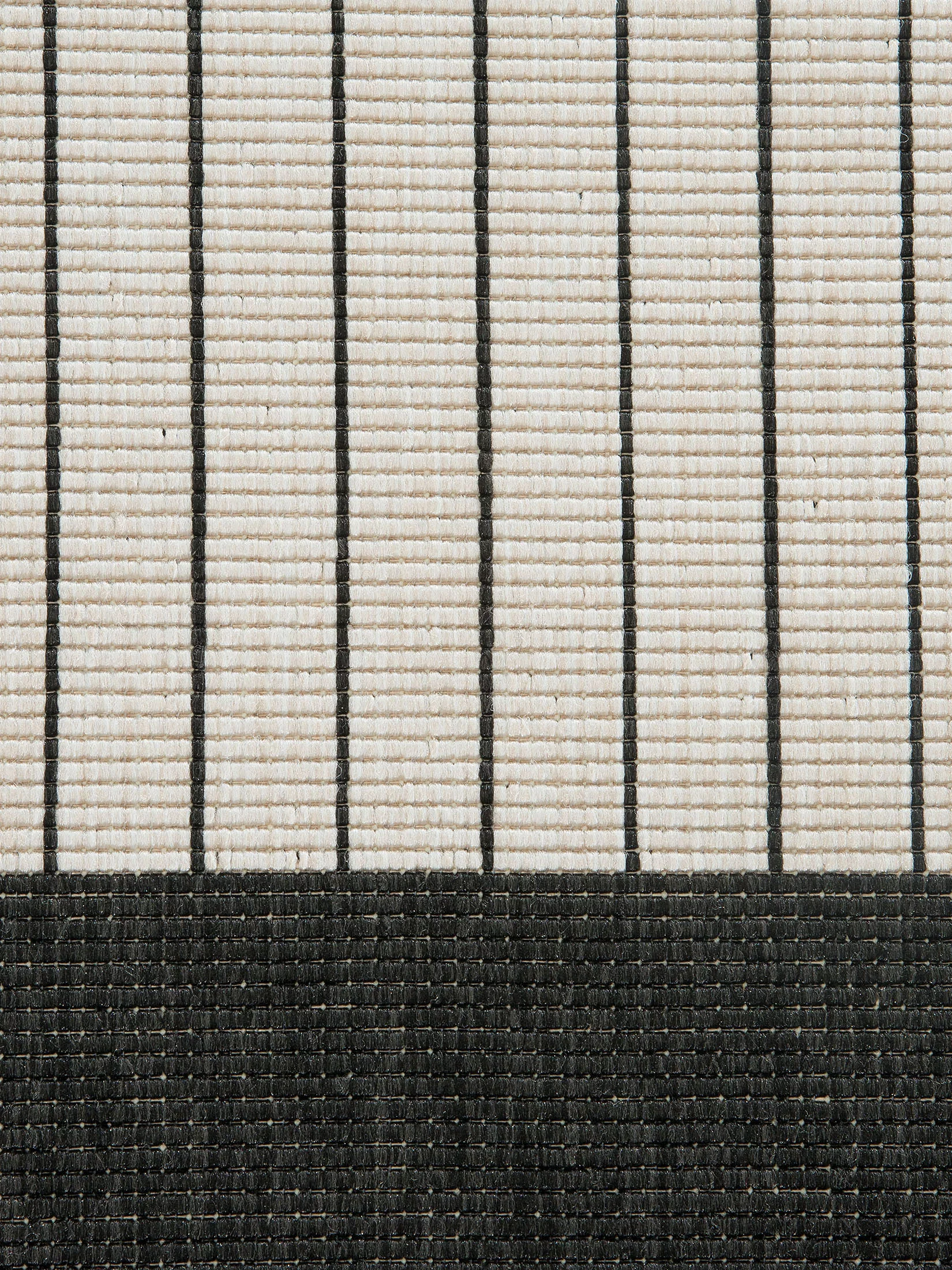 Vestero Outdoor-Teppich, Schwarz/Weiss