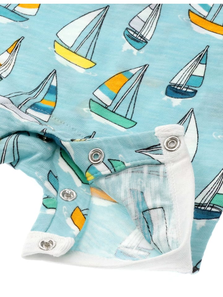 Villervalla Strampler Sailboat in blau günstig kaufen 62