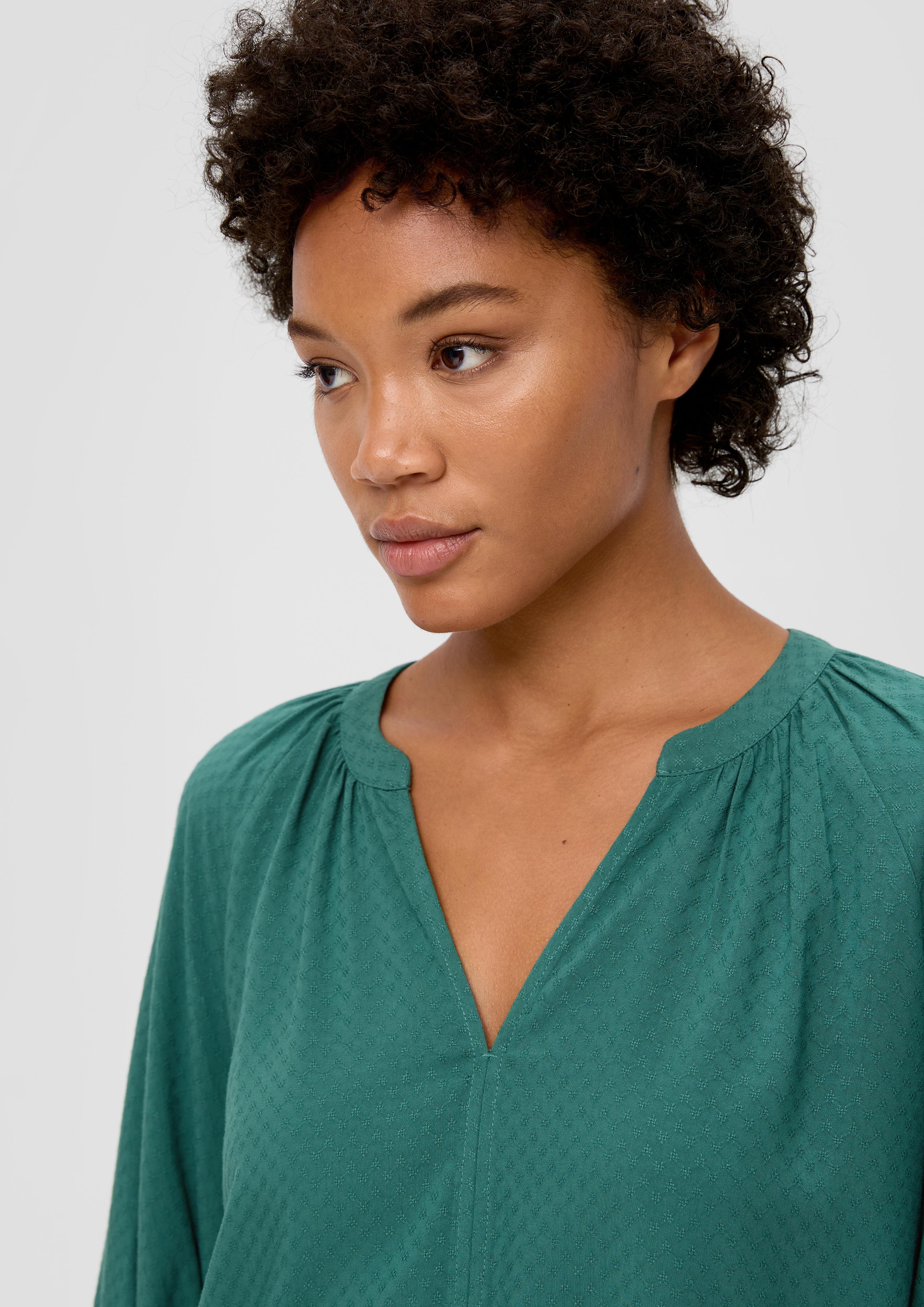Bluse aus Viskose-Jacquard  2135648-6733
